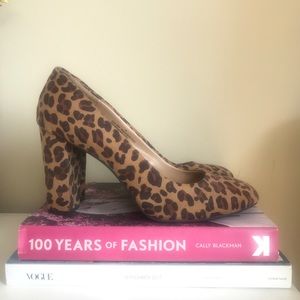 Merona Leopard Heels